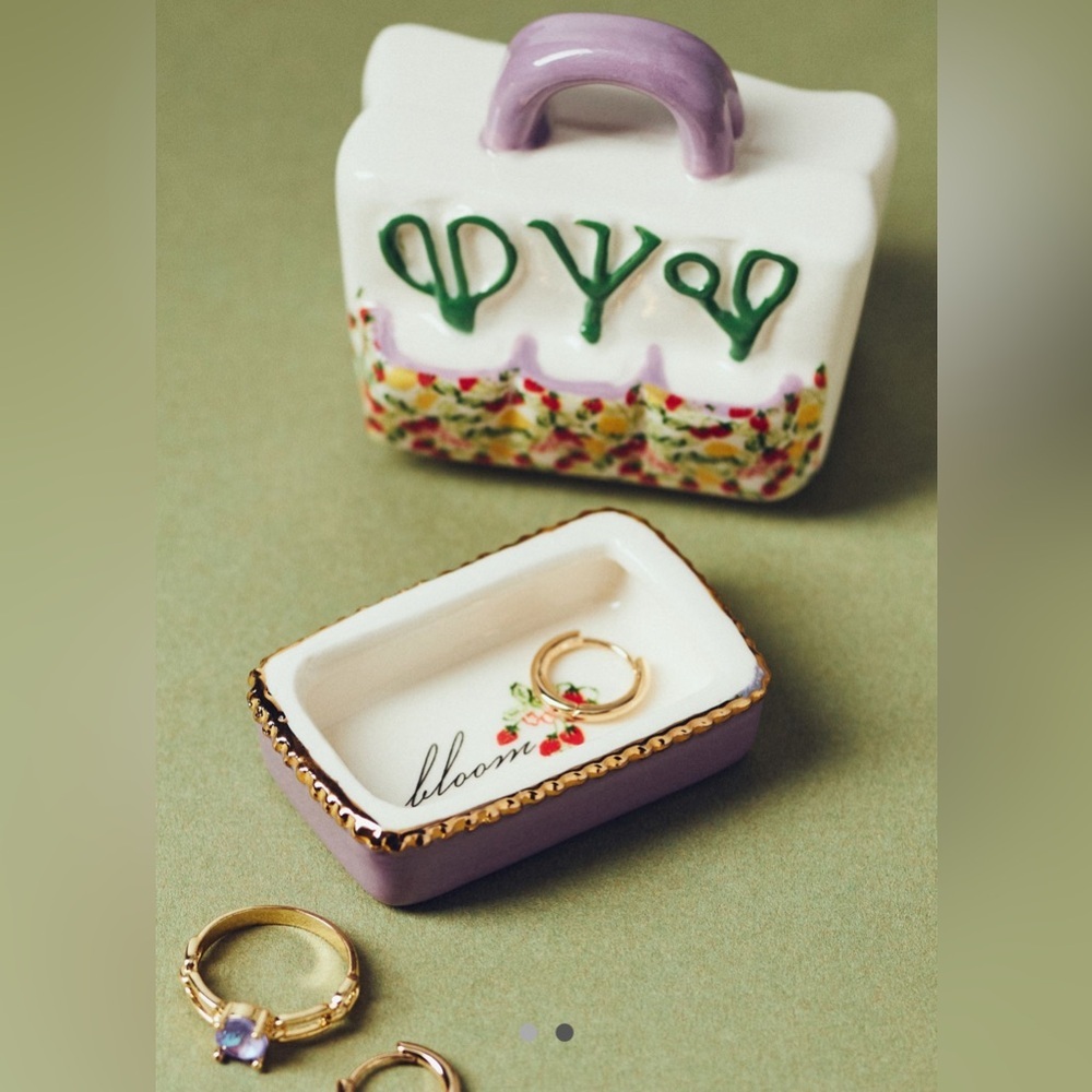 By Anthropologie garden bag trinket for jewelry